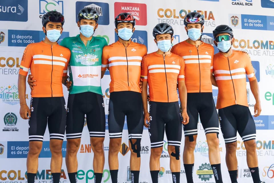 UNIFORME CICLISMO COLOMBIA MASCULINO 